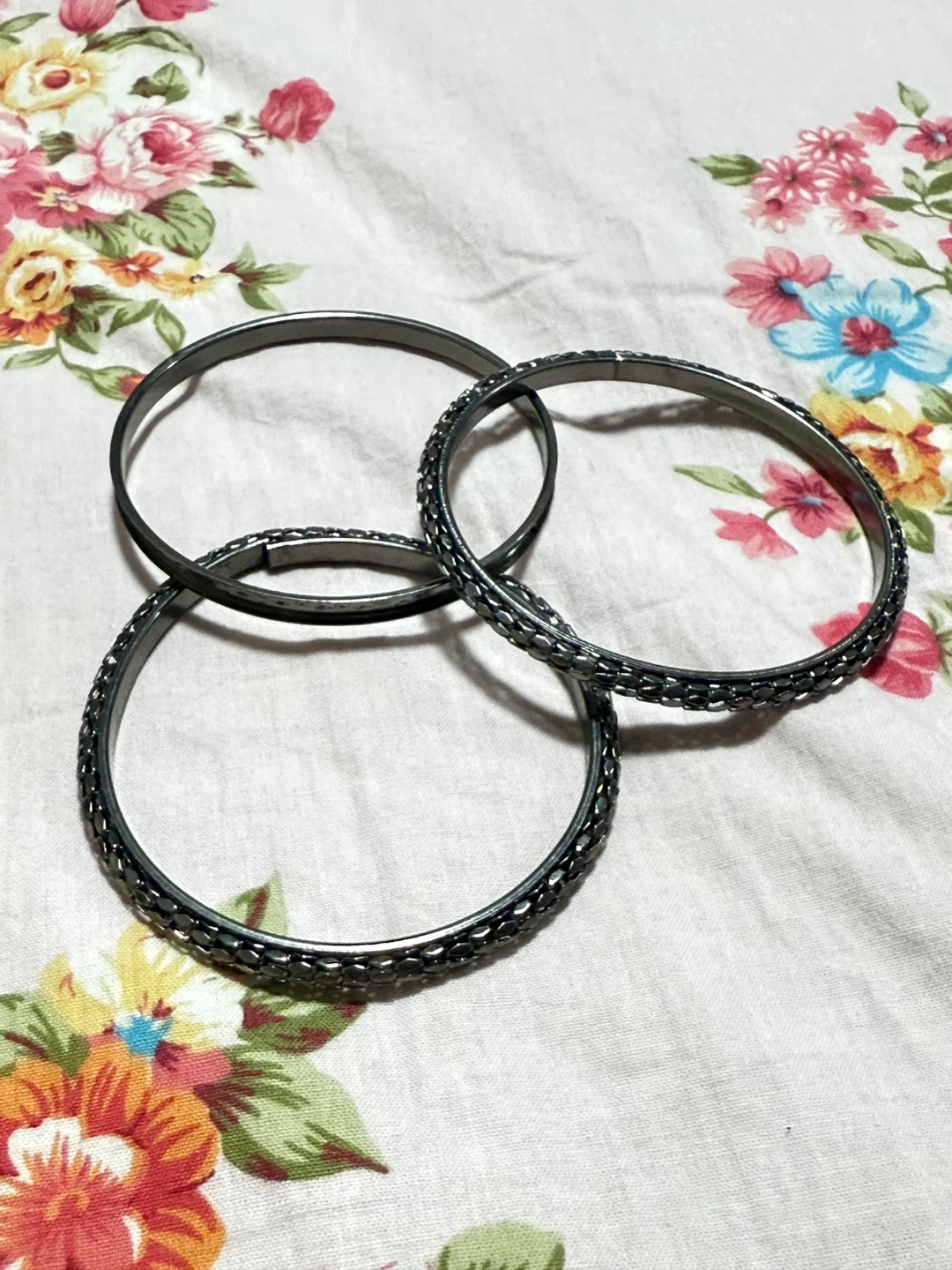 Set of 3 Bangles 🖤🖤🖤 - photo 2