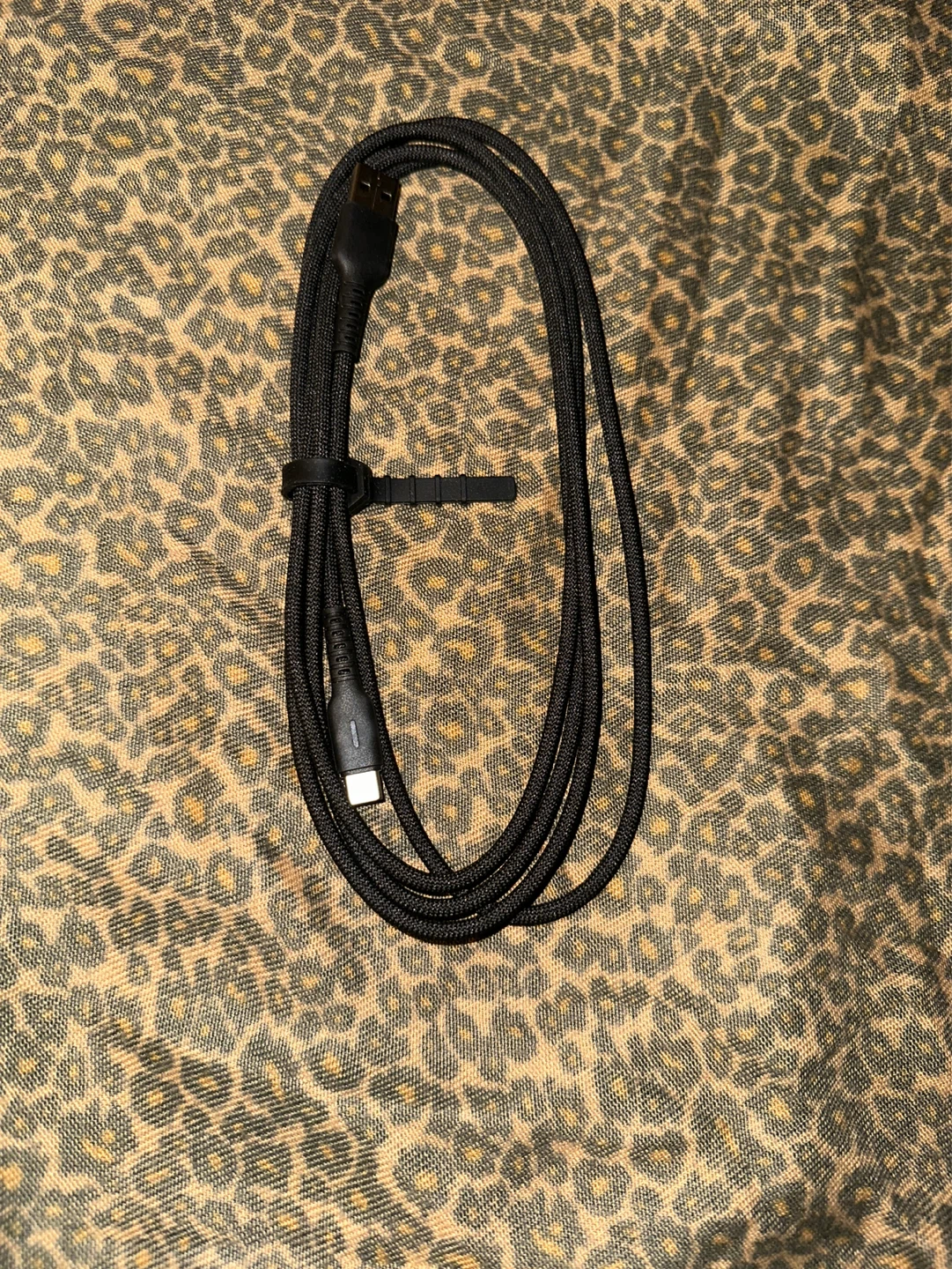 Braided USB-C to USB-A Charging Cable - photo 3