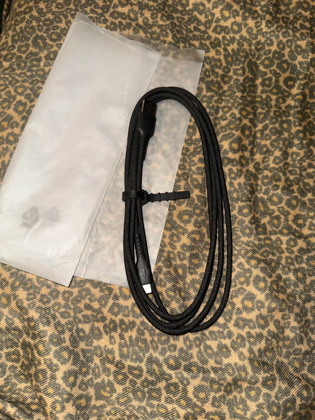 Braided USB-C to USB-A Charging Cable