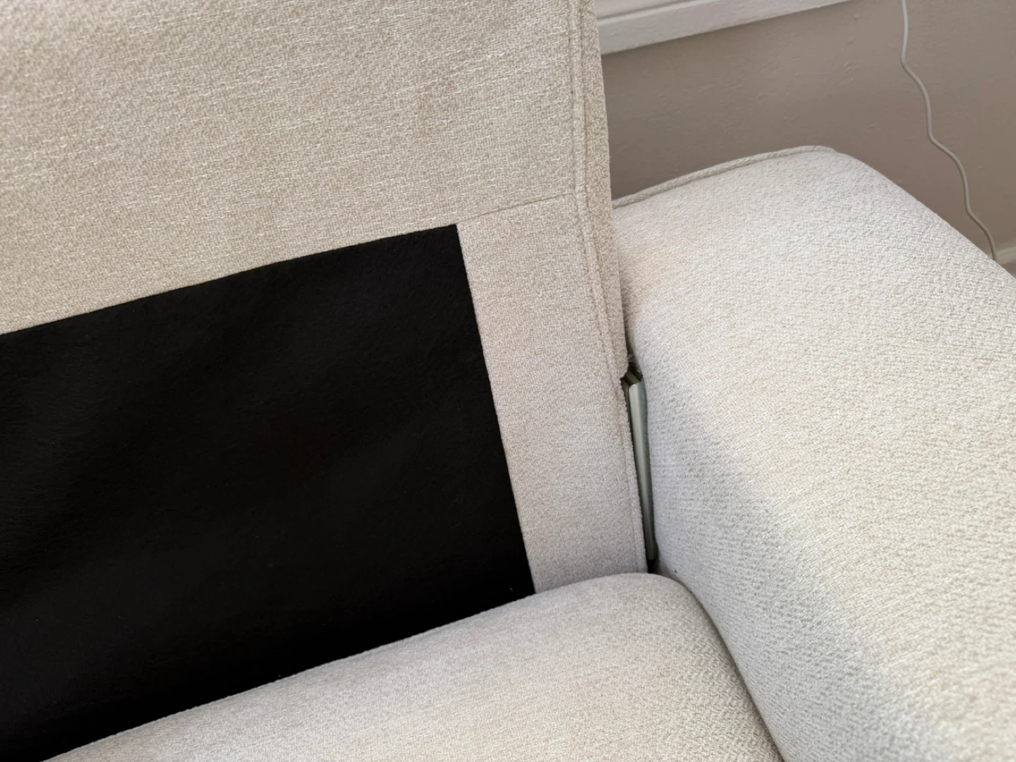 Cream Sofa (Like New, Under 1 Year Old) - photo 4