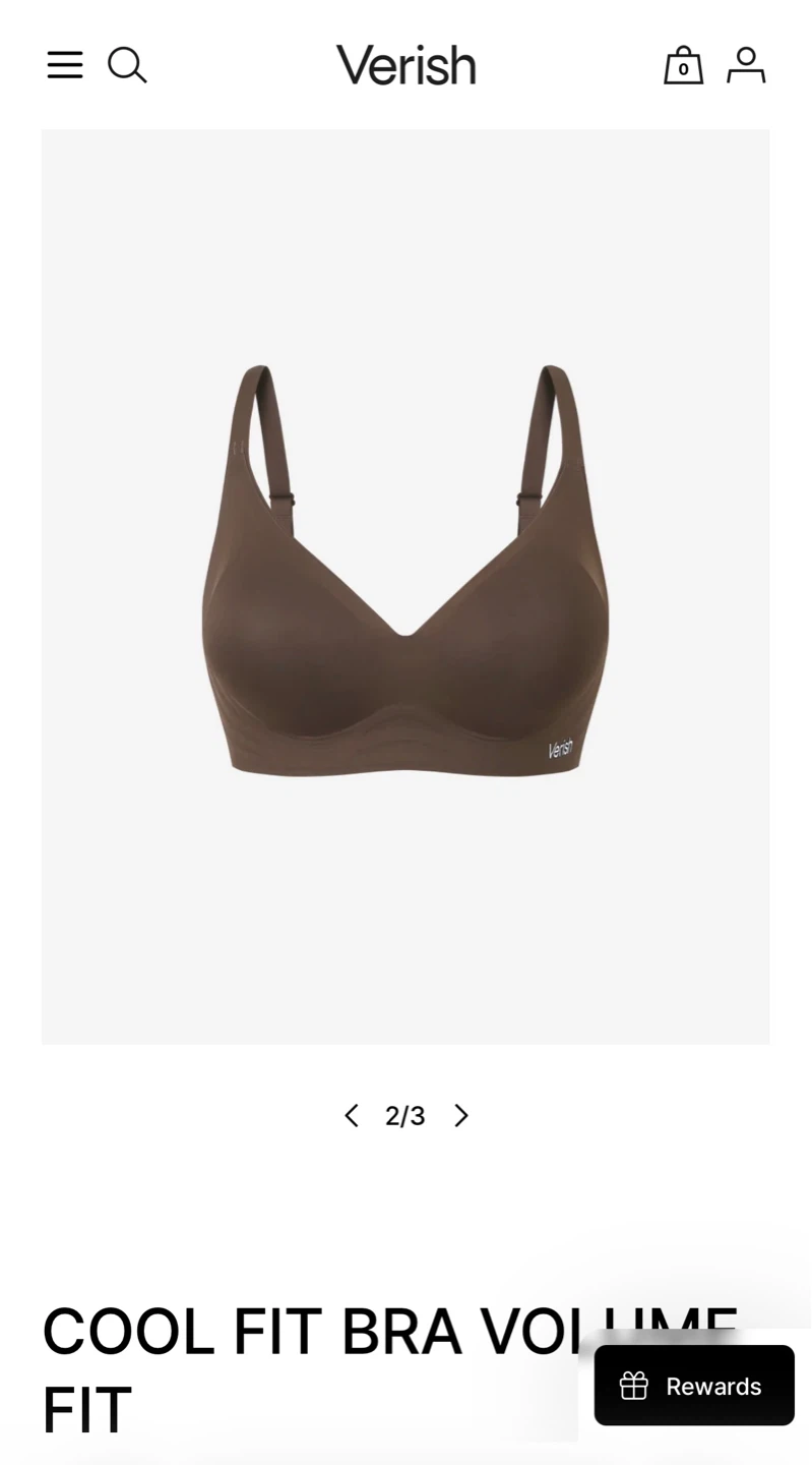 brand new Verish Cool Fit Bra Volume Fit size S - photo 3