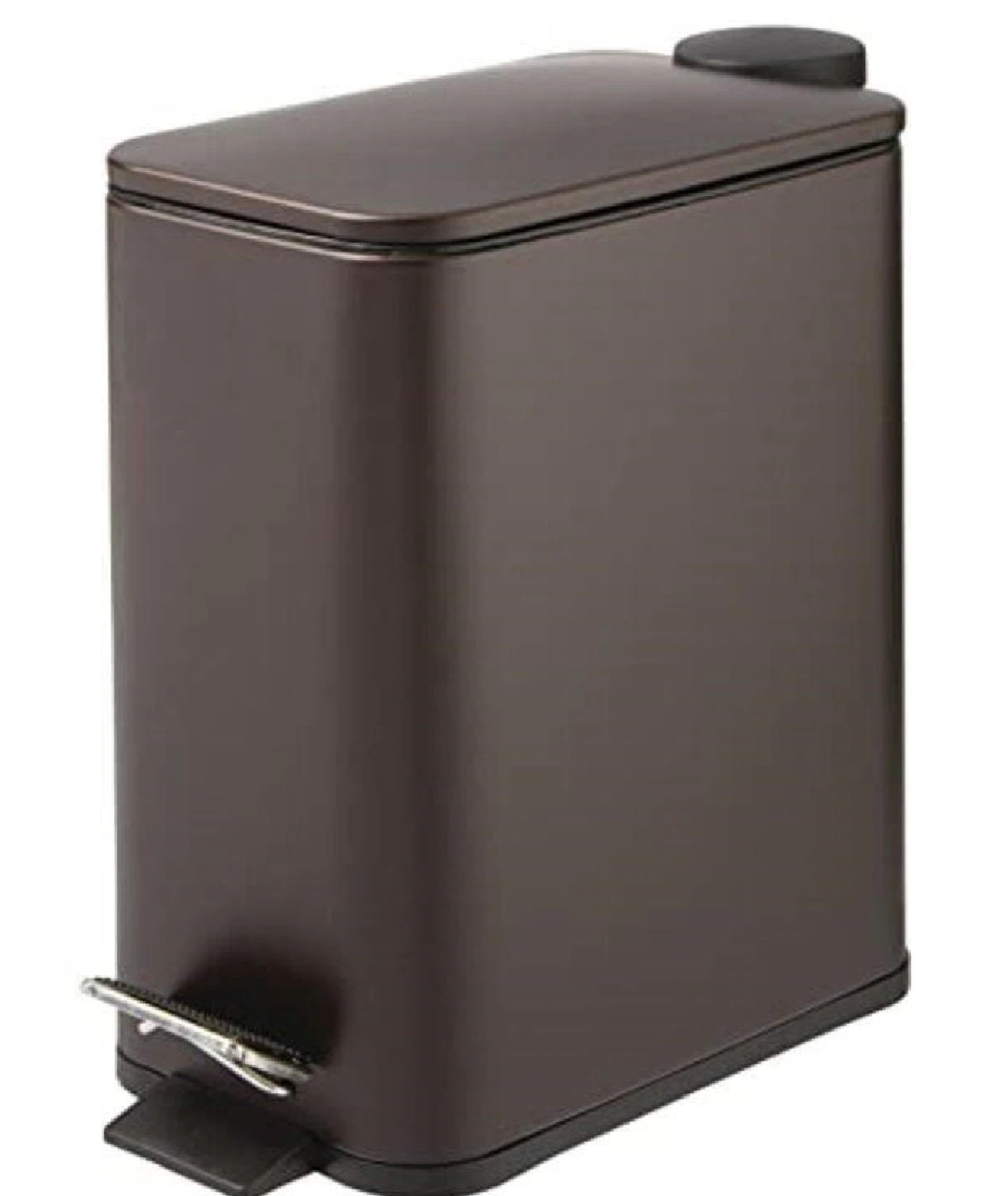 Bronze Step Can Trash Bin