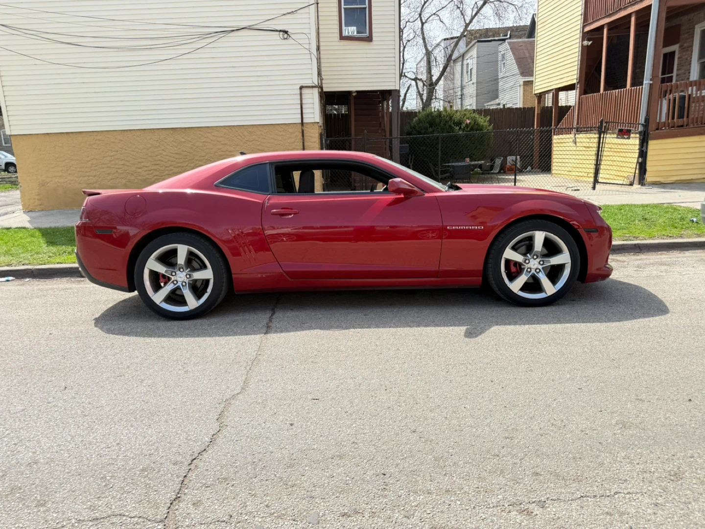 2014 Red Chevrolet Camaro Coupe
