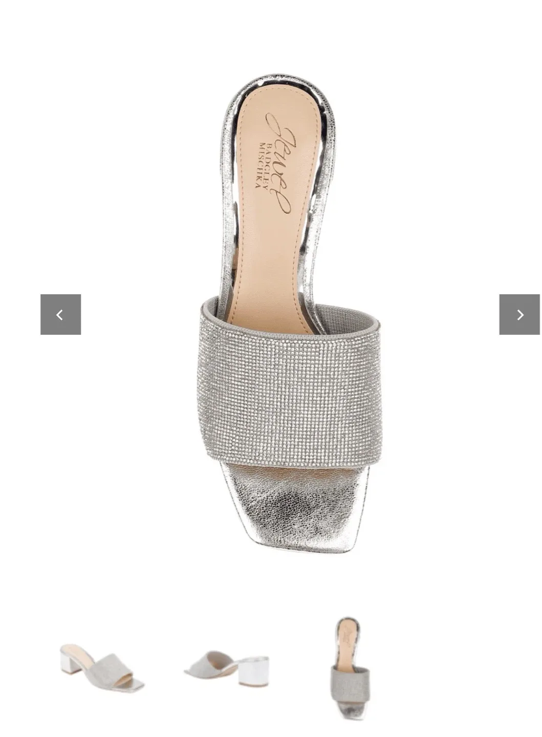 Badgley Mischka Harlyn Block Heeled Mules .. - photo 2