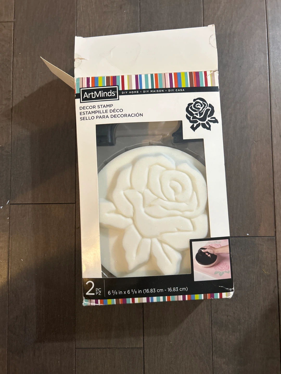 ArtMinds Rose Decor Stamp
