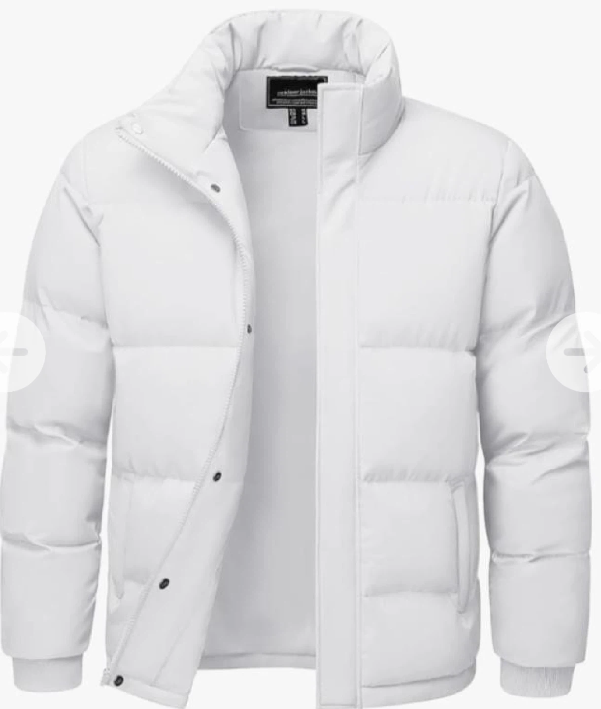 White Puffer Jacket