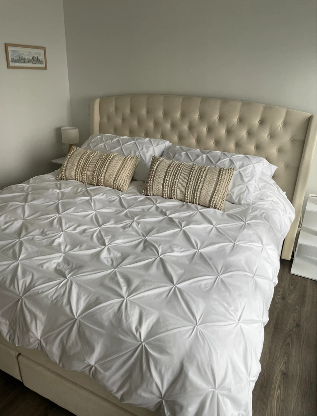 Structube RAVEL King-Size Bed and mattress - photo 3