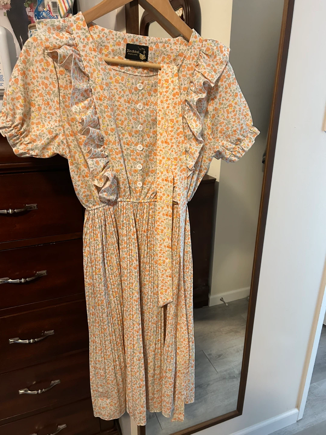Kookai Floral Print Midi Dress - photo 2