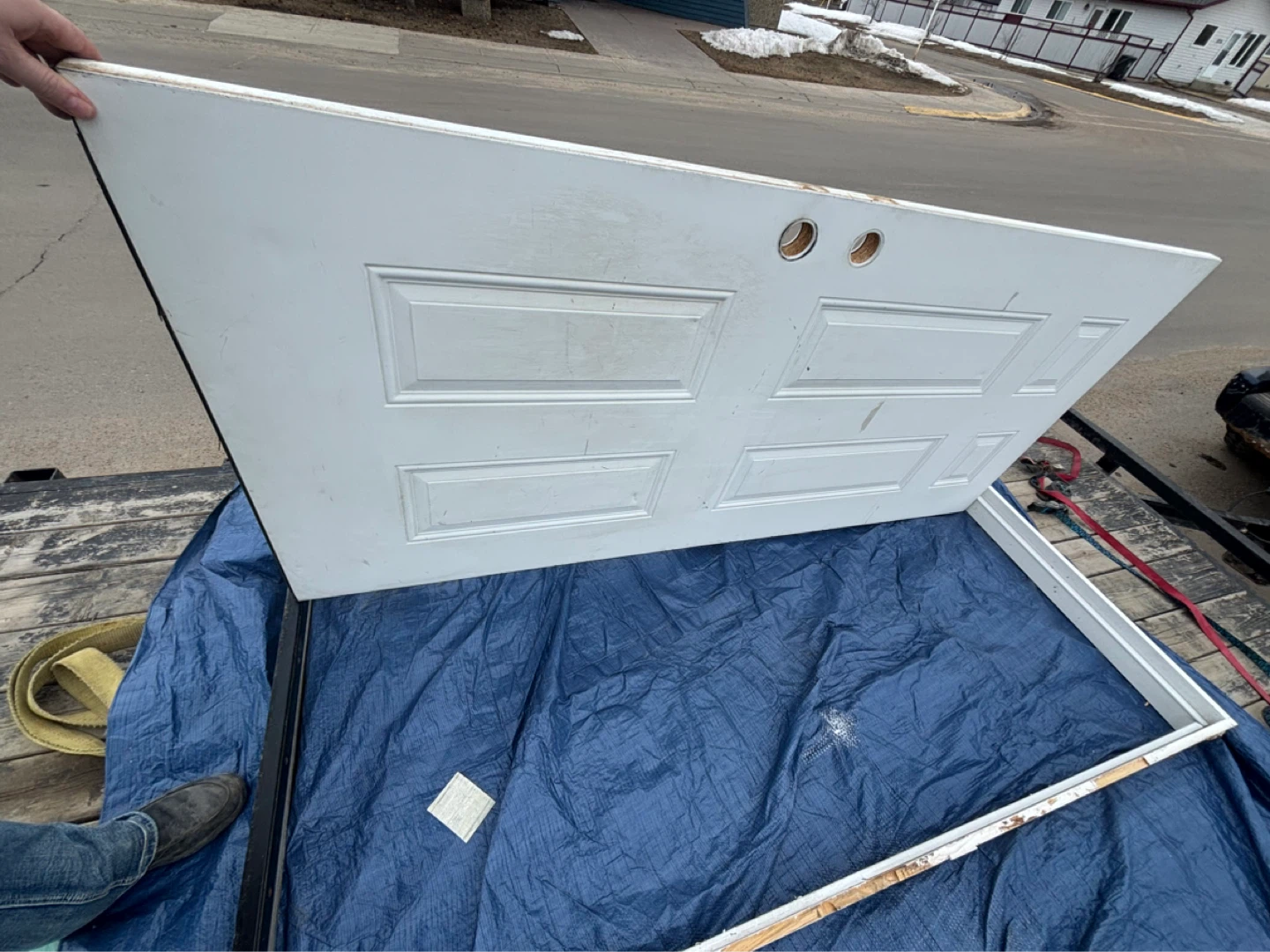 Masonite 6 Panel Endurance Front Door - 36" x 80" RH Inswing - photo 4
