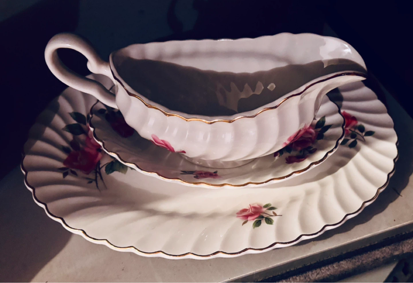 2 different sets of Johnson Bros Bone China
