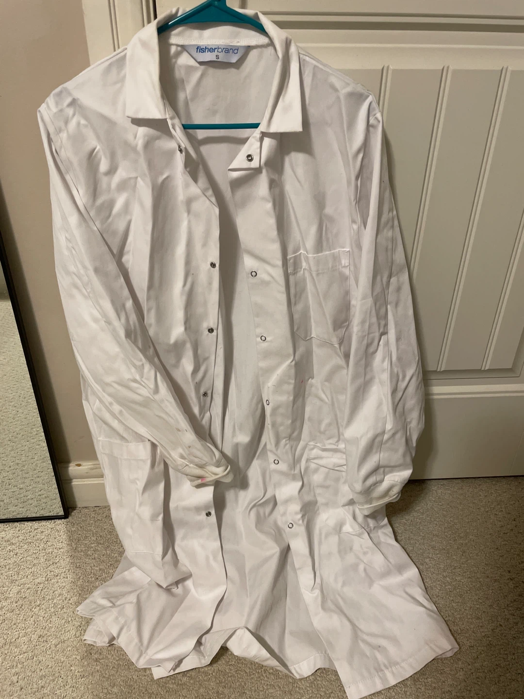 Fisherbrand White Lab Coat Size S