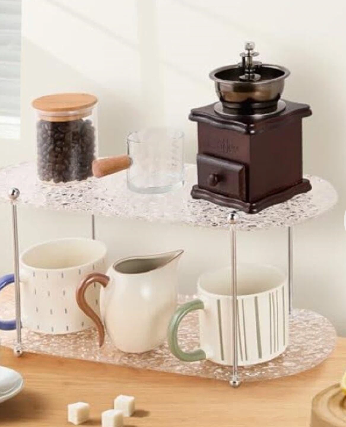 Coffee Station Organizer 2 Tier