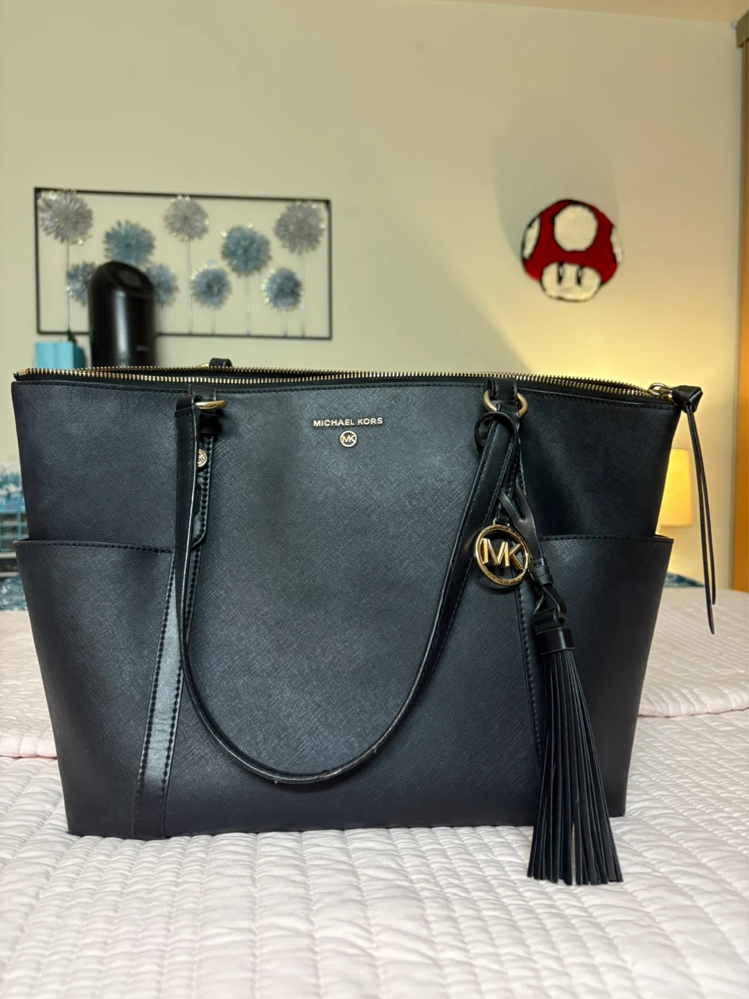 Michael Kors Black Tote Bag