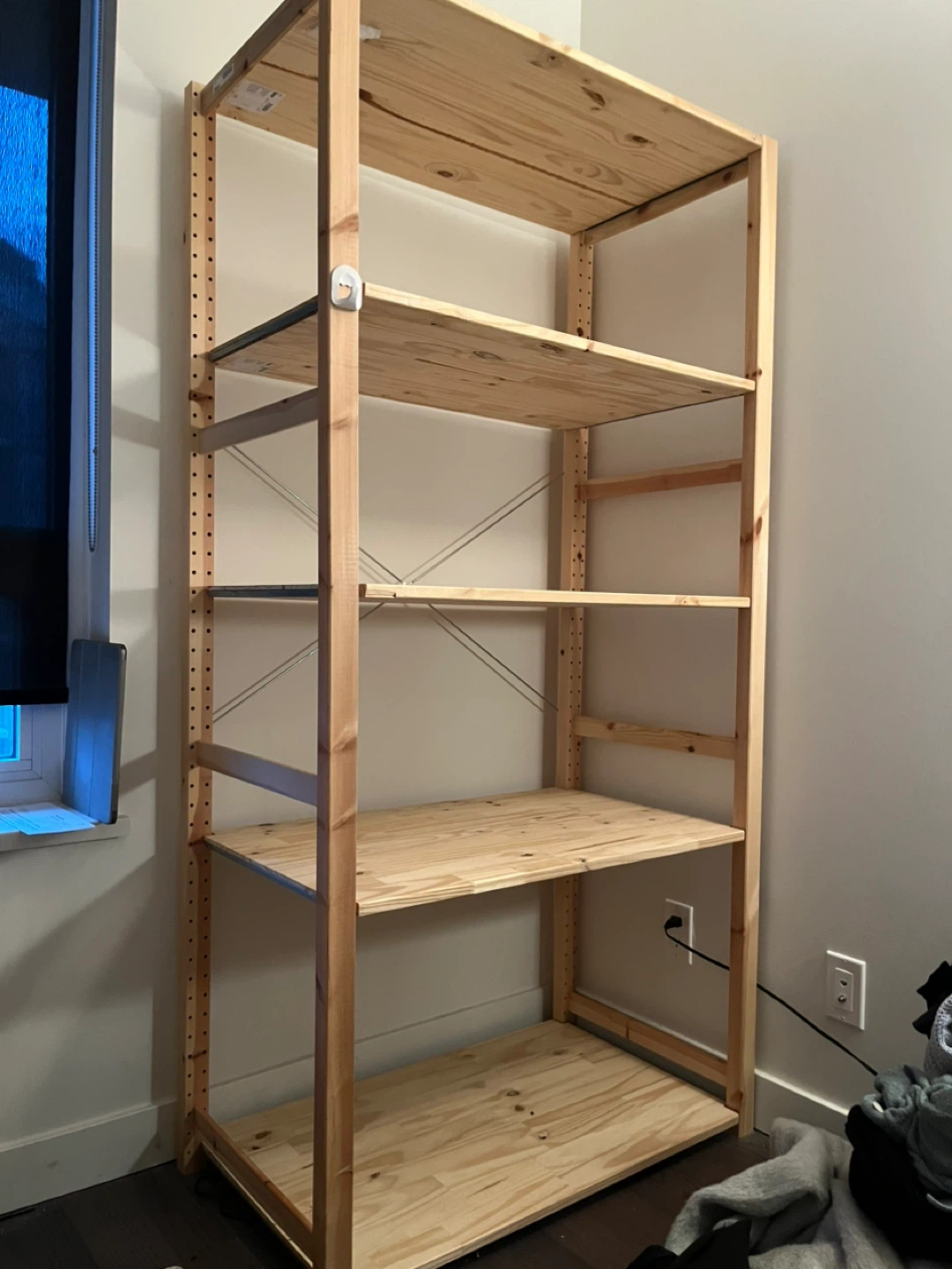 IKEA Wooden Shelving Unit