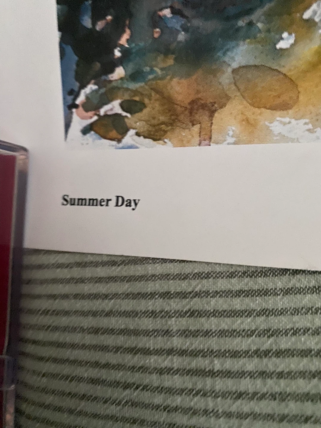 Rachael Heusner "Summer Day" Print - Caribbean Echos Series - photo 3