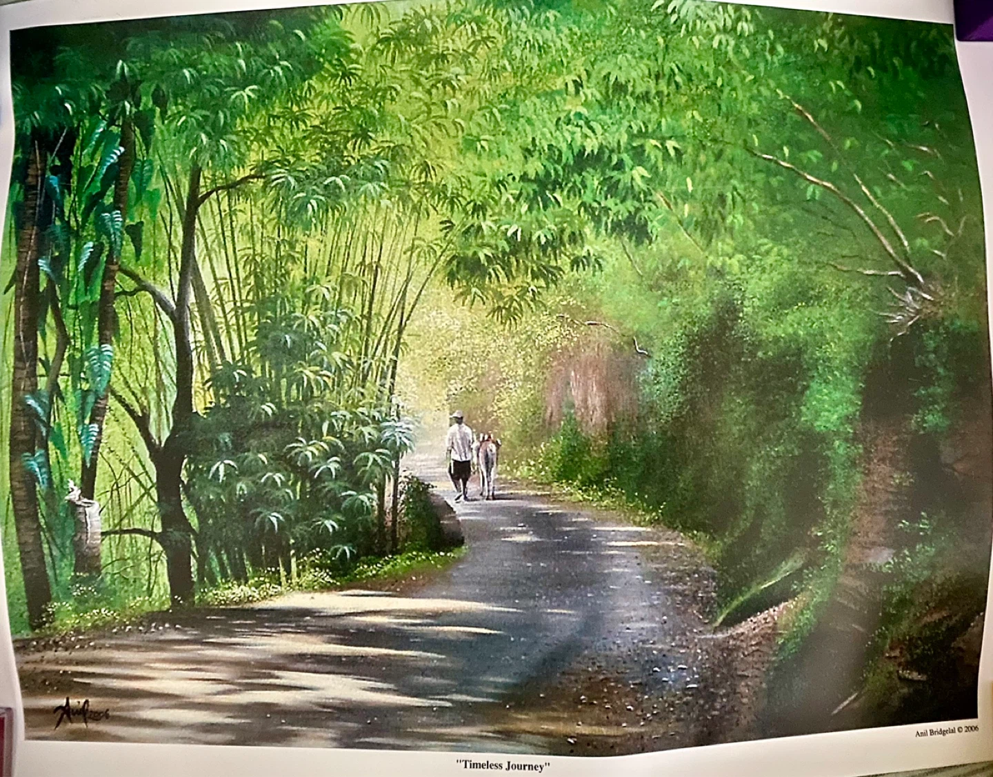 Timeless Journey Art Print by Anil Bridgelal