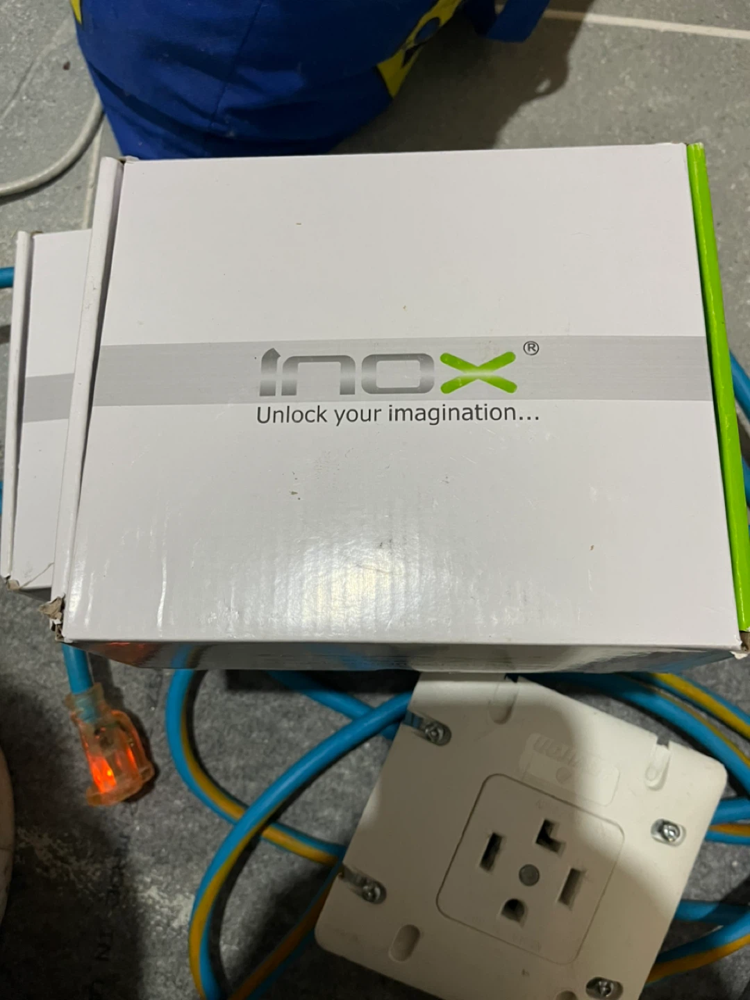 INOX Door Lever Set with Tubular Latch