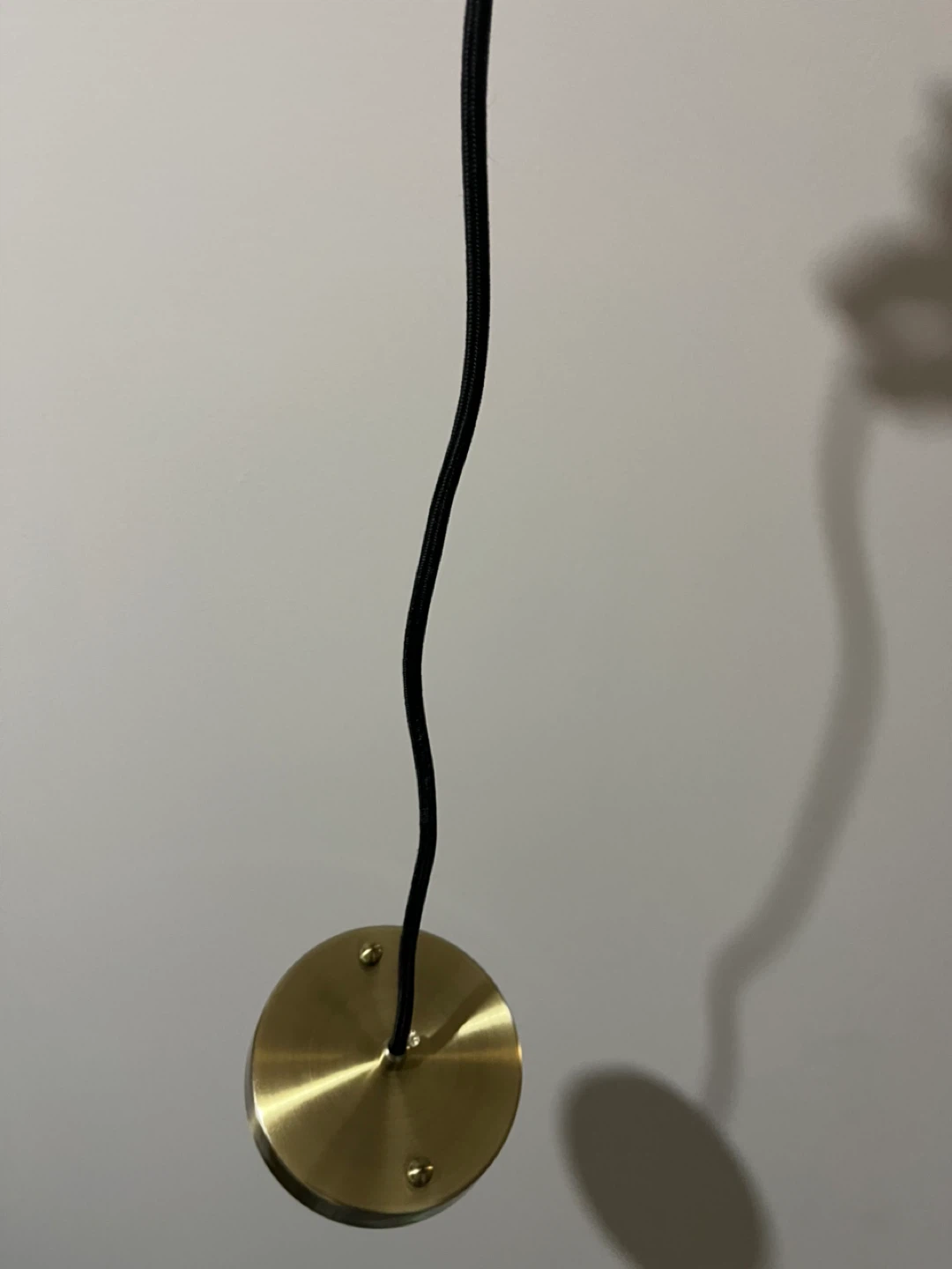 Brass Pendant Light Canopy - photo 2