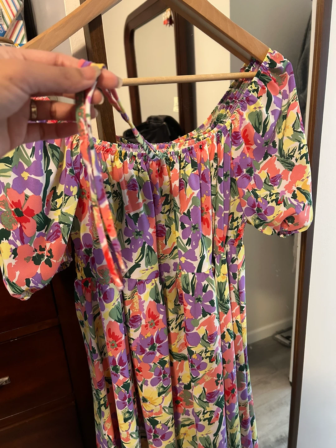 Shein Maternity Floral Print Maxi Dress - photo 2