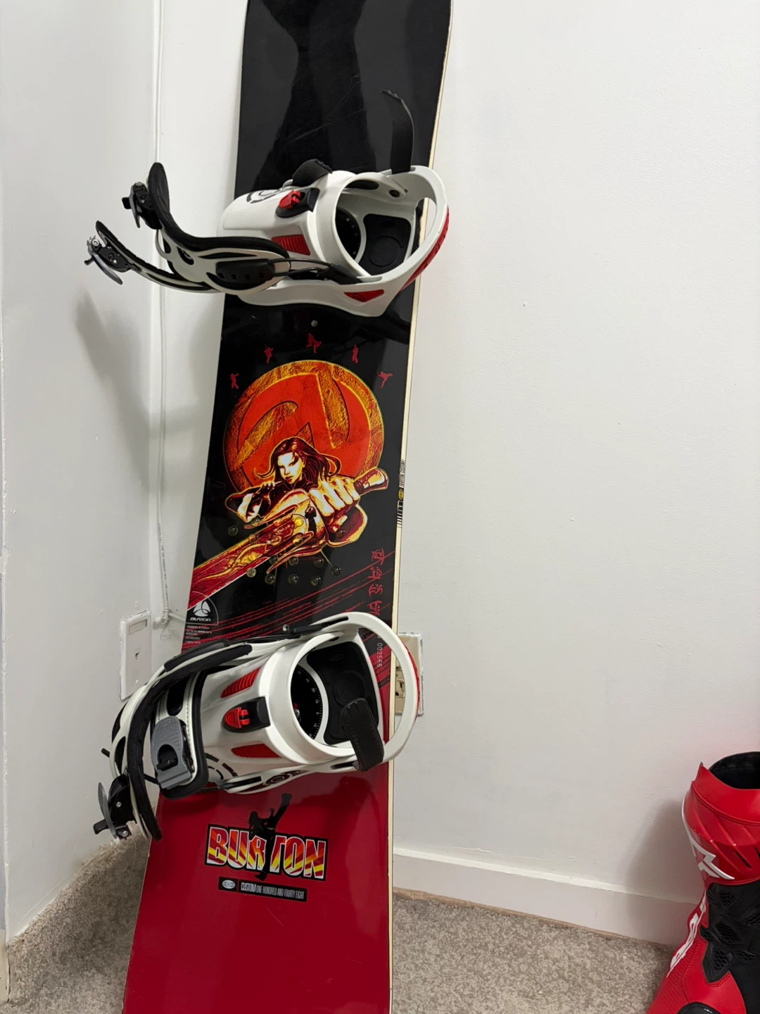 Burton Snowboard with Bindings