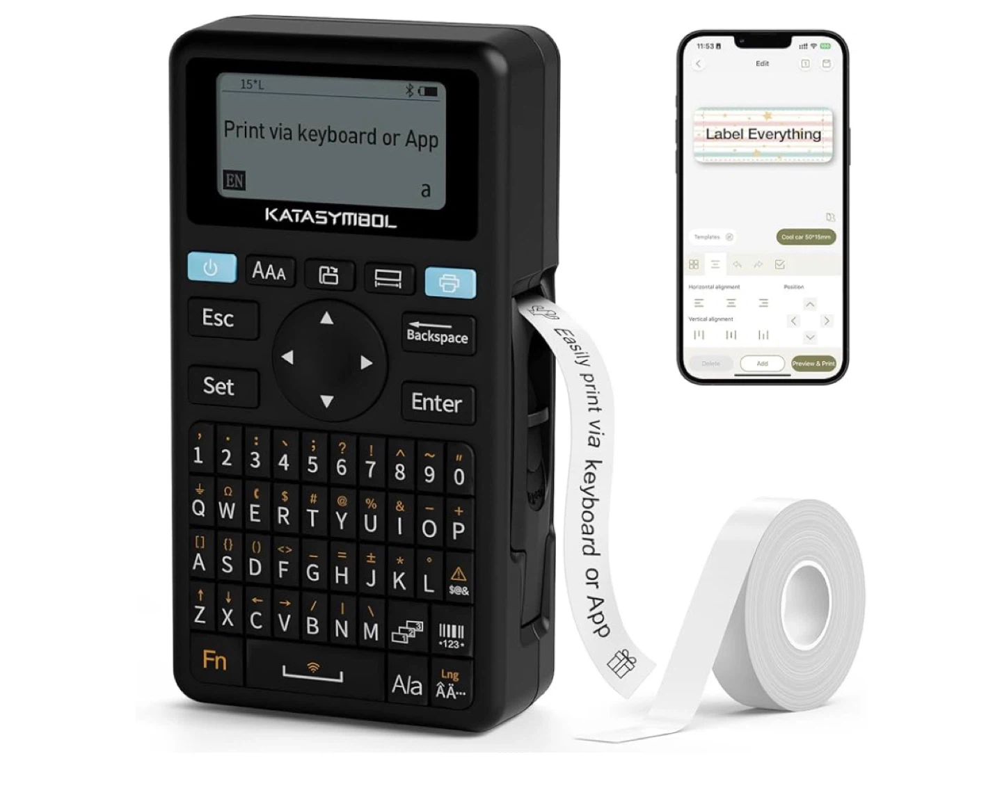 KATASYMBOL E11 Label Maker - photo 2