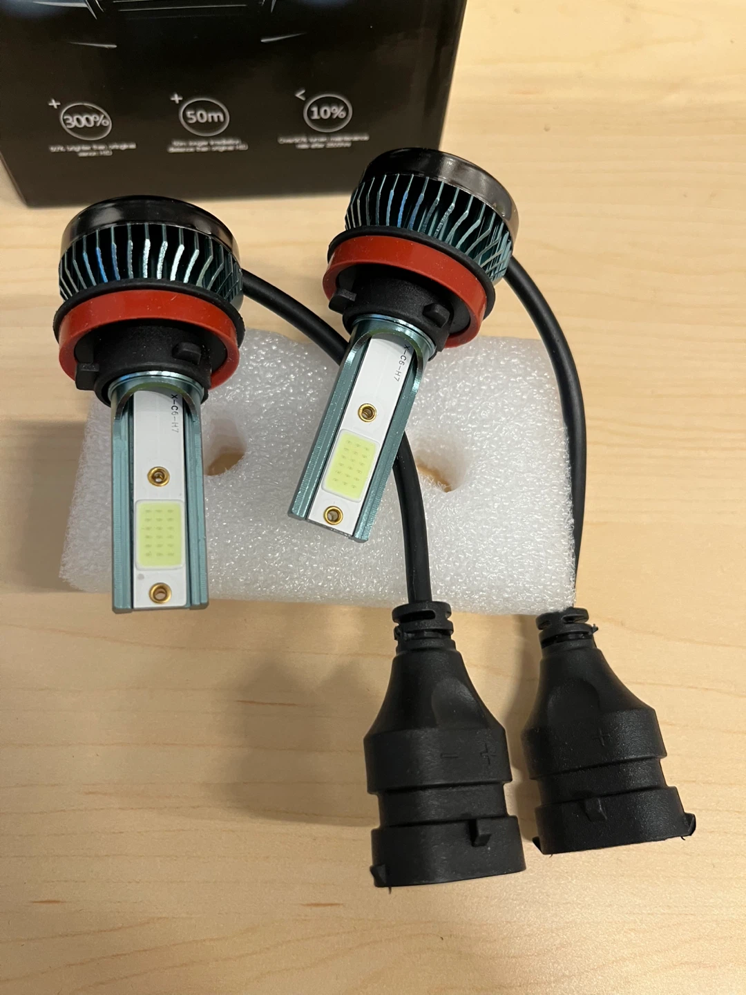 H11 12000K LED Headlight Conversion Kit
