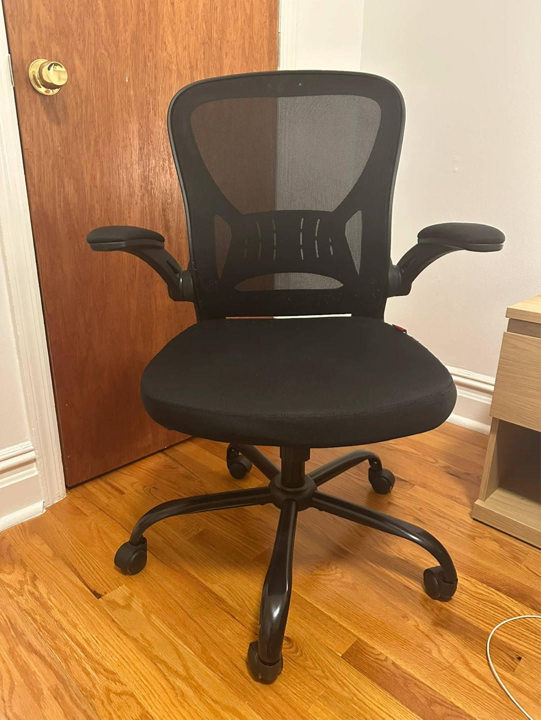 Black padded Office Chair