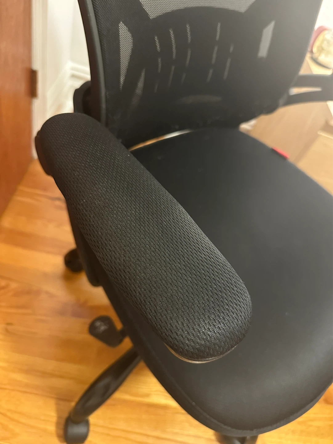 Black padded Office Chair - photo 3