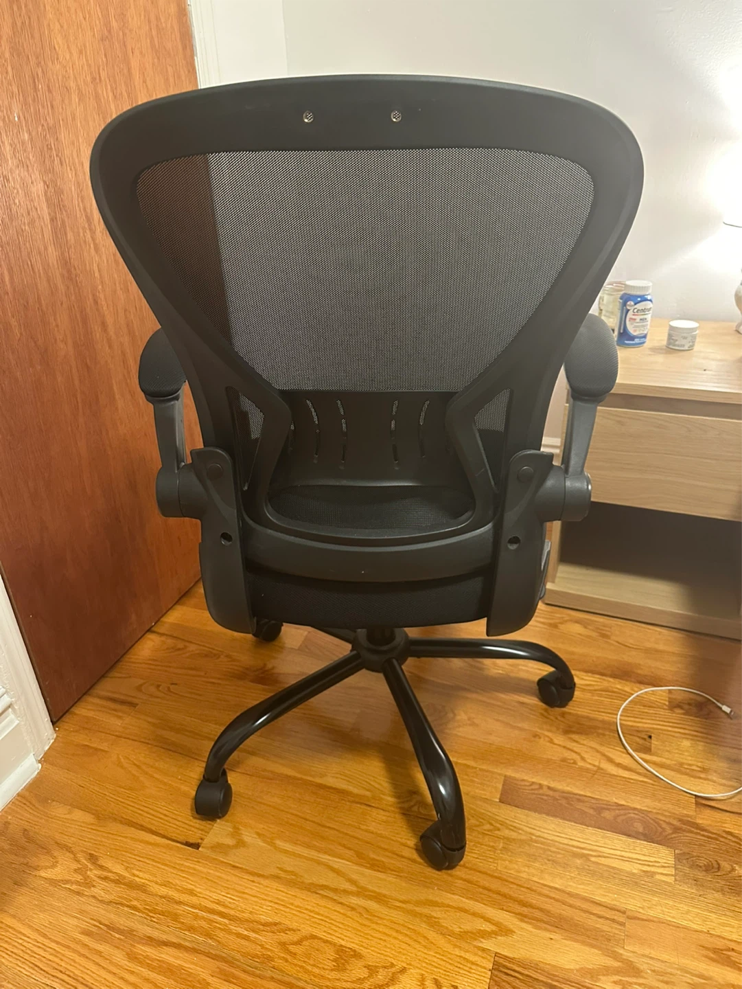Black padded Office Chair - photo 4