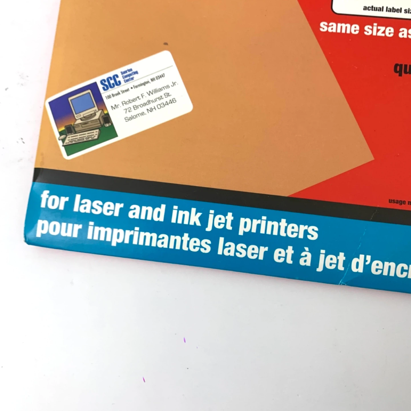 Shipping Labels 4x2 Printer Labels 320 Pack Office Supplies - photo 3
