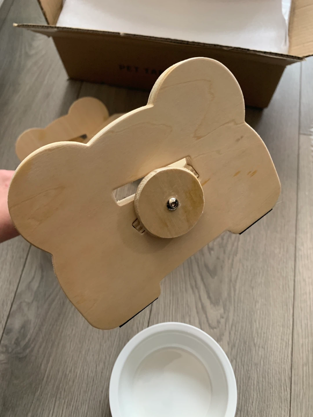 ‼️MUST GO‼️Elevated Pet Bowls with Wooden Stand - photo 4
