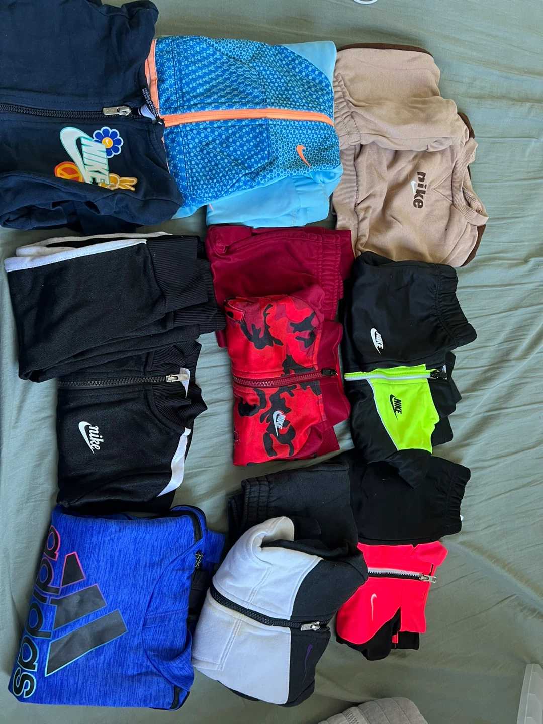 Bundle of Nike and Adidas Athletic Wear for Kids