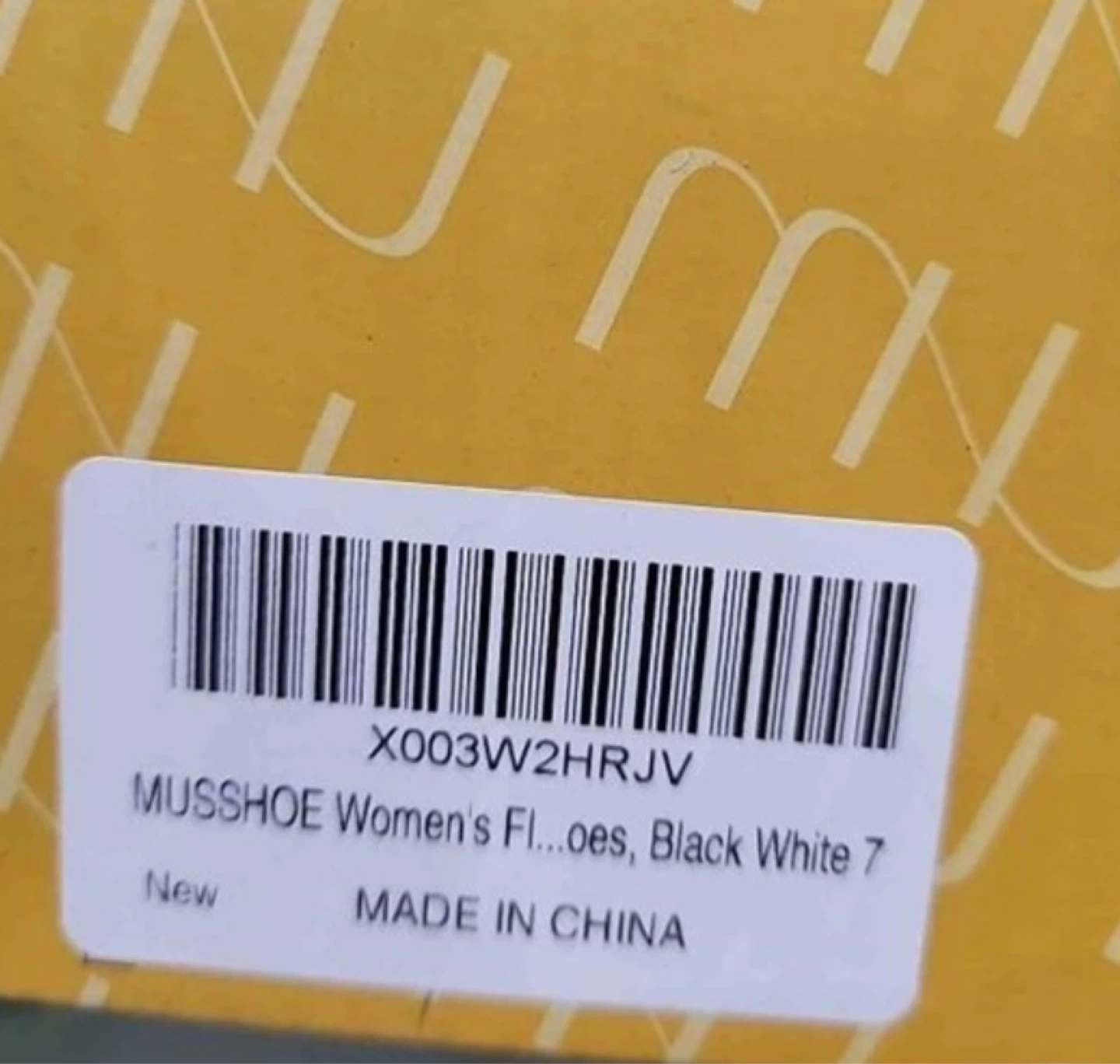MUSSHOE Women's Black Flats Size 7 - photo 3