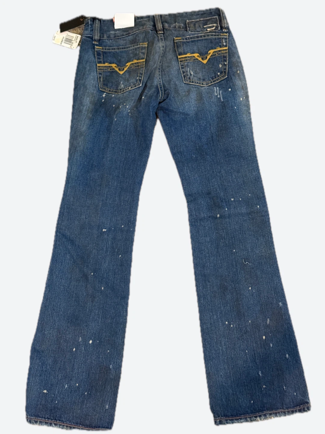 Diesel Women's Hush Jeans Medium Blue Bootcut Size 24W x 30L - photo 2