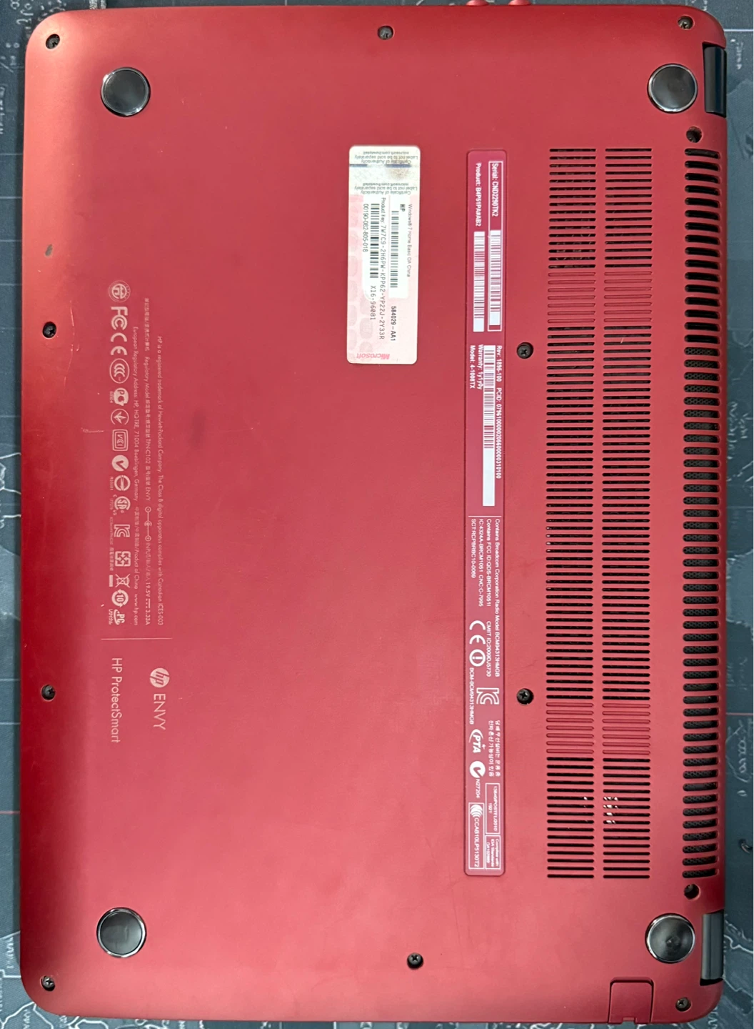HP Envy 4 notebook - photo 3