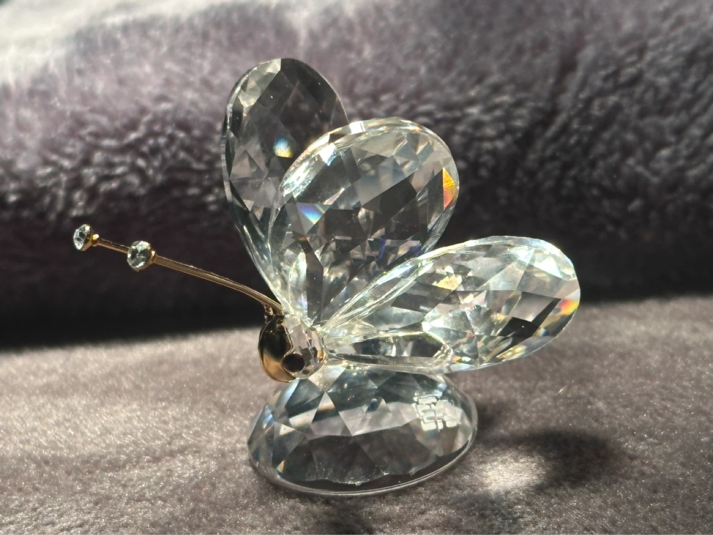 Pair of Swarovski crystal butterflies - photo 5