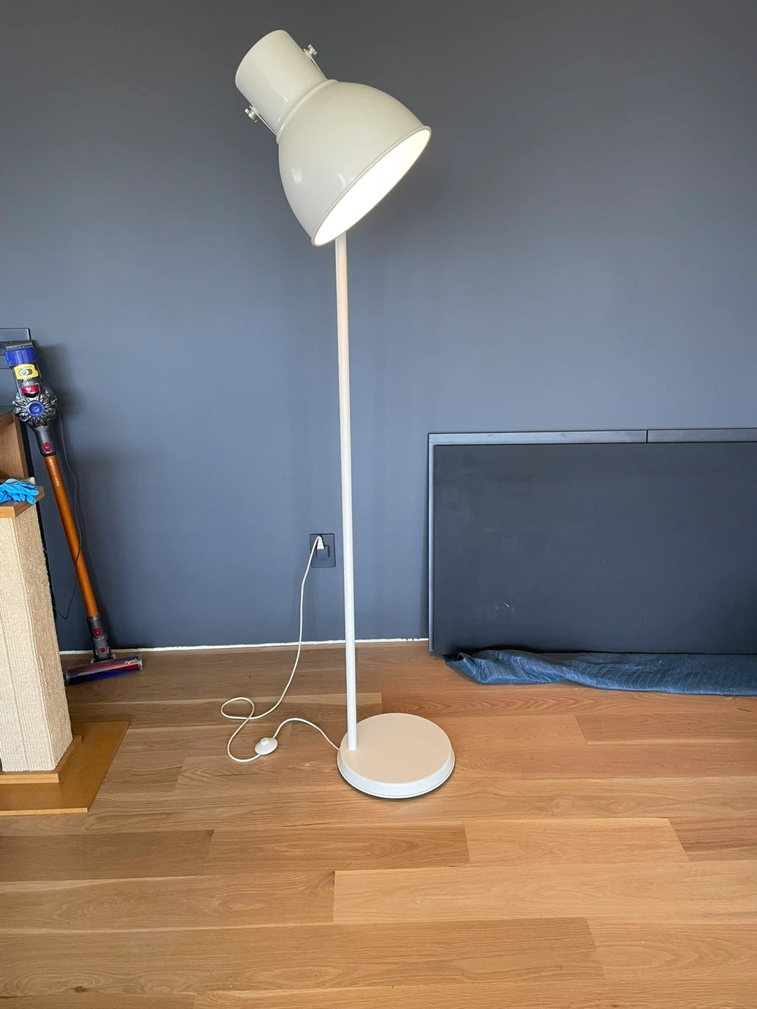 Ikea Hektar White Floor Lamp