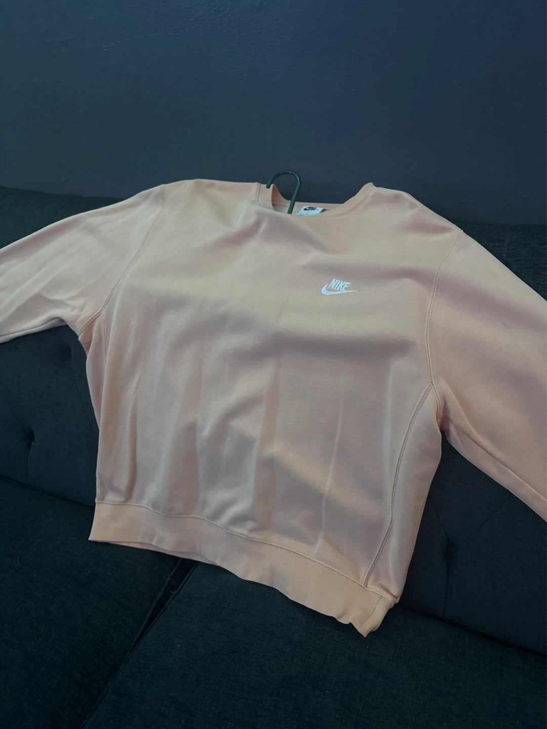 Nike men’s sweatshirt peach