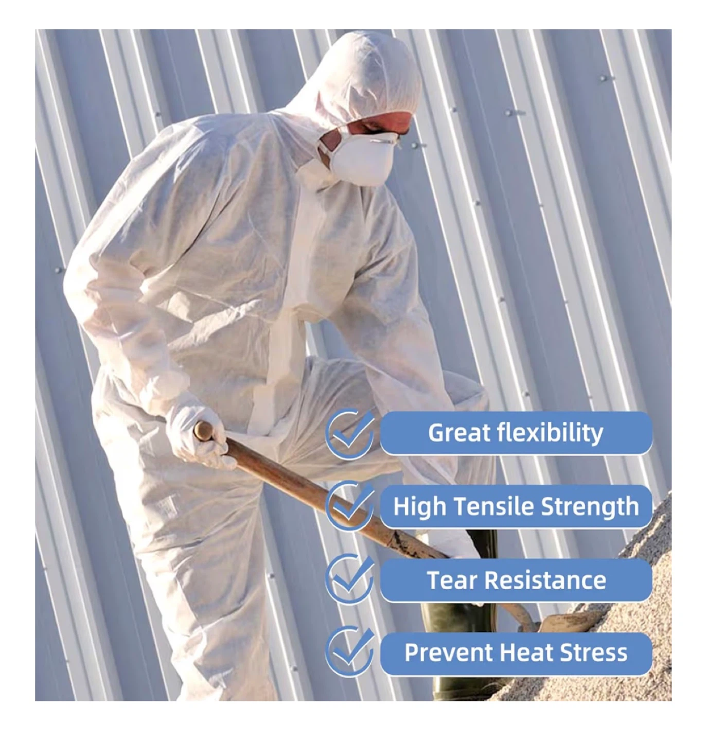 Hazmat suit/Protective Cover - photo 5