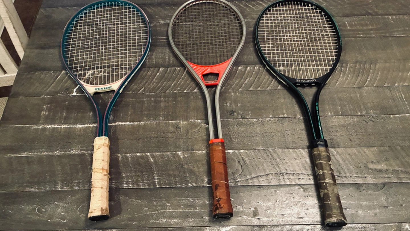 Dunlop, Head & Spalding tennis racquets