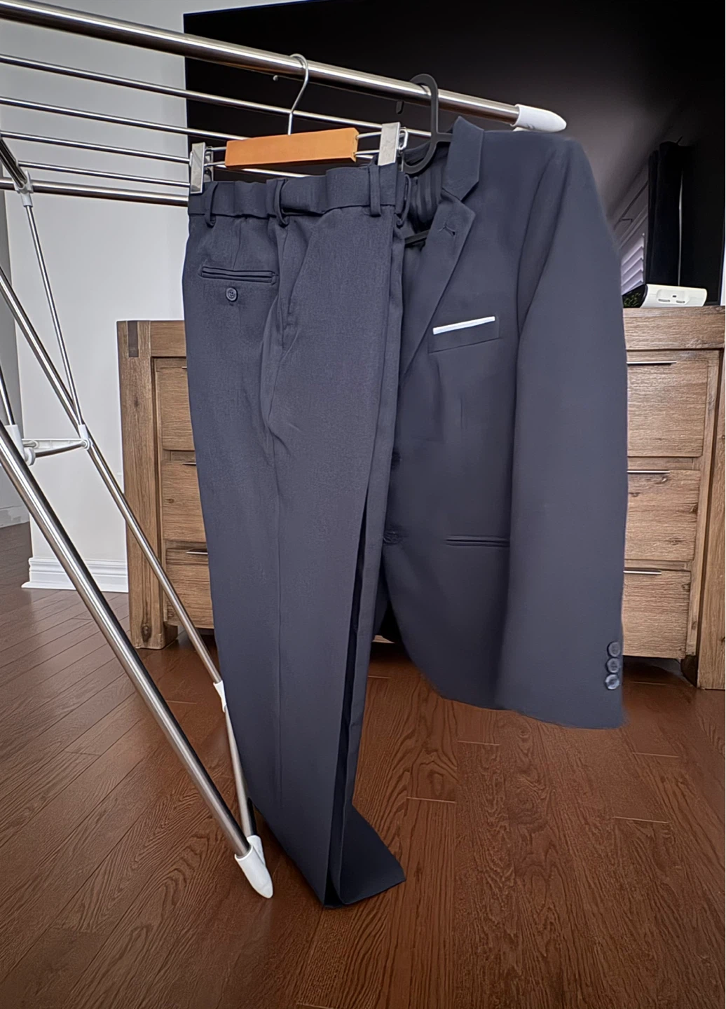 Youth Black Suit - Size 14