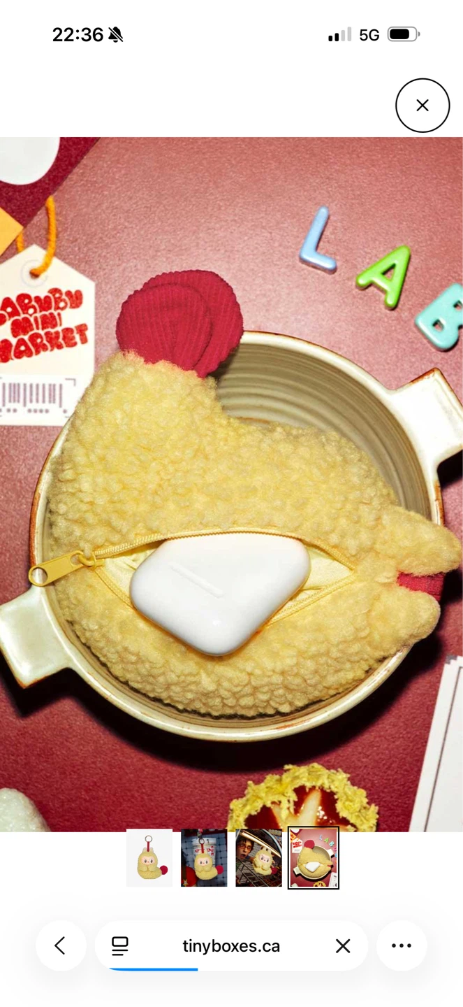 labubu tempura earphone case - photo 2