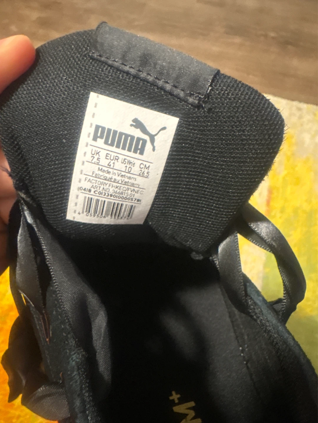 Black Suede Platform Sneakers - photo 3