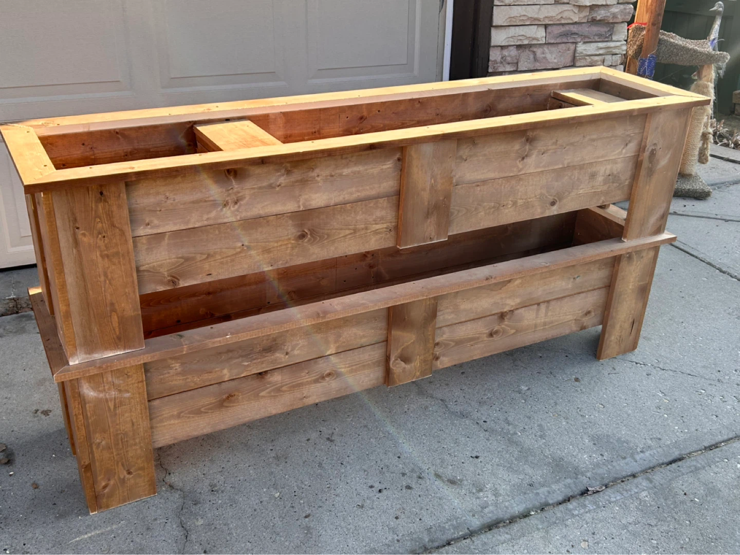 Wooden Raised Garden Planter Box