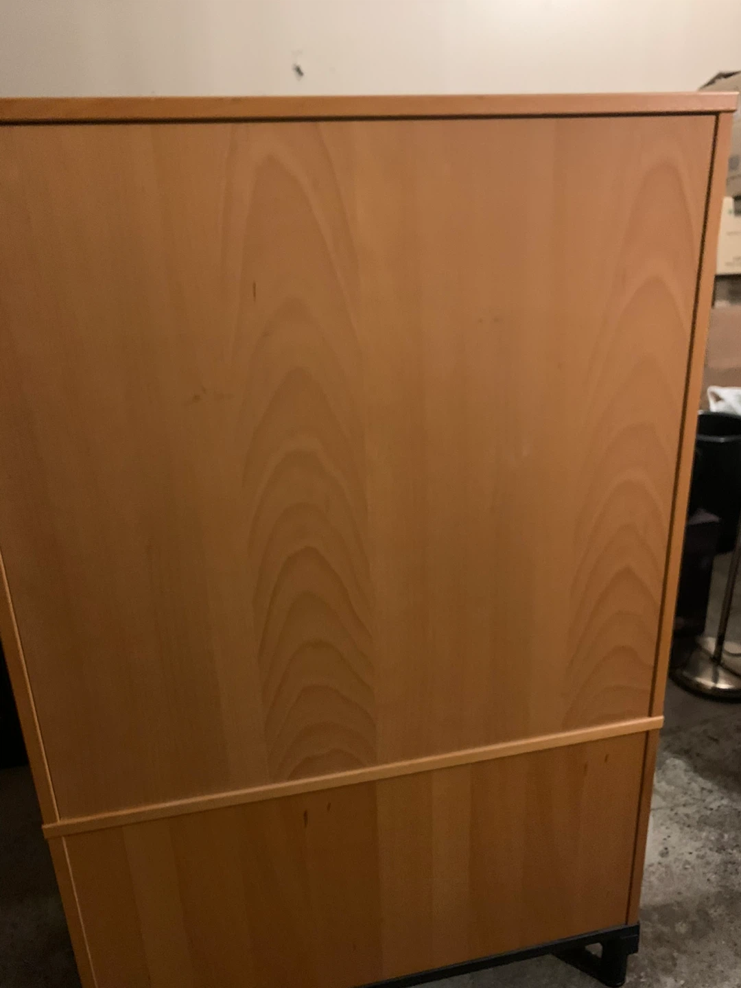 Wooden storage cabinet with drawer - photo 3