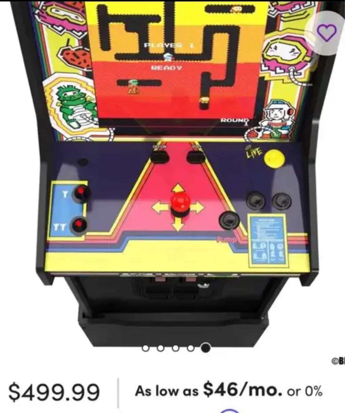 Arcade1Up Dig Dug Bandai Namco Legacy Edition Arcade - photo 4