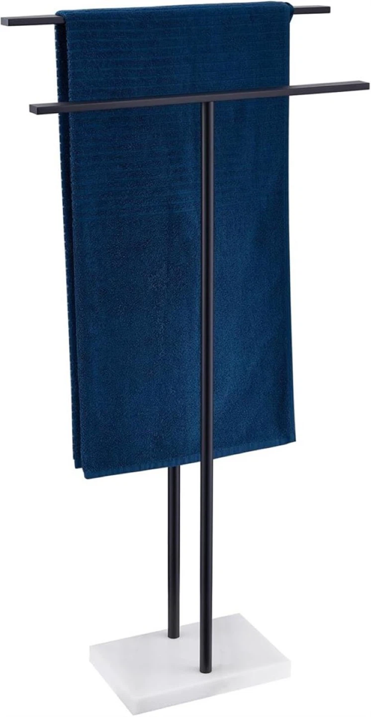 KOKOSIRI Free Standing Towel Rack - 2 Tier - BNIB