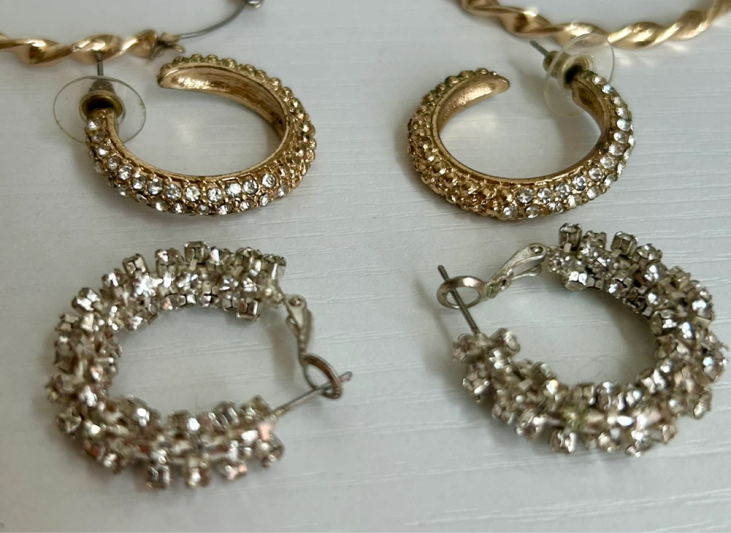Assorted Hoop Earrings - Bundle - photo 3