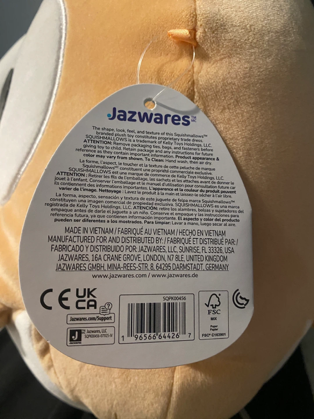 Squishmallows Rowlet Pokemon Plush Rare - photo 3