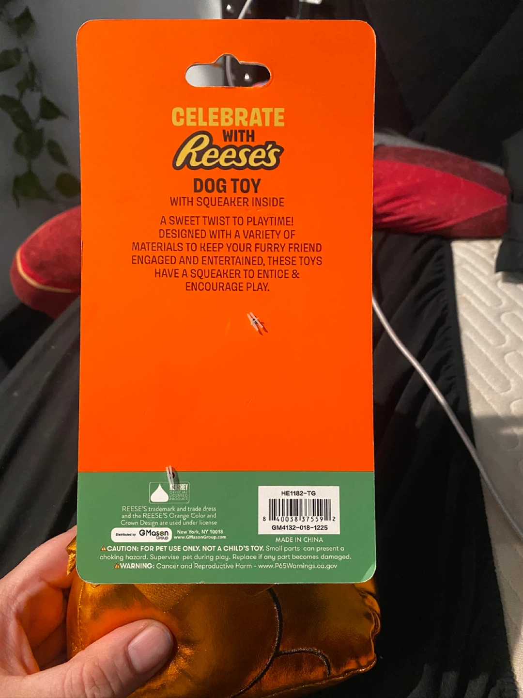 Reese's Celebrate with Reese's Dog Toy - Easter Bunny - photo 4